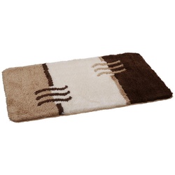 KLEINE WOLKE Badteppich »Fiesta«, LxBxH: 90x60x2,2 cm - beige