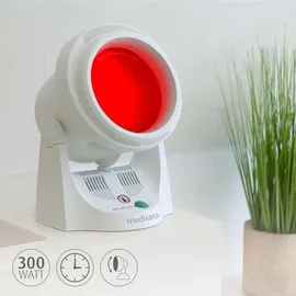 Medisana IR 850 Infrarot-Wärmelampe 300 Watt, Infrarotleuchte mit Timerfunktion