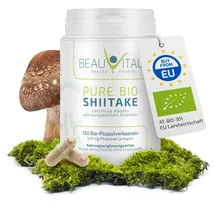 BEAUVITAL Pure Bio Shiitake Kapseln 120 St.