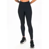 Nike Damen Tight W NK One DF HR TGHT, BLACK/WHITE, XS