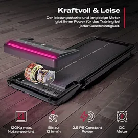 Sportstech Laufband sWalk Lite Plus Schwarz