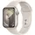 Apple Watch Series 9 GPS 45 mm Aluminiumgehäuse polarstern, Sportarmband polarstern M/L