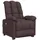 vidaXL Massagesessel 342738 Baumwolle 0 x 0 x 0 cm Braun mit Fernbedienung
