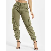 DEF Ruby Cargopants in Olive, Größe XS