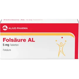 ALIUD PHARMA GmbH Folsäure AL 5 mg Tabletten 50 St.