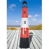 Jürgen Westerholt Solarleuchte Metall 150 cm inkl. LED-Beleuchtung rot/schwarz/weiß