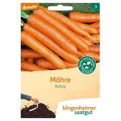 Bingenheimer Saatgut Möhre Robila (Saatband)