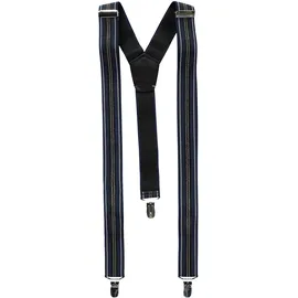 Lerros Hosenträger "Hosenträger mit Streifenvariation", Herren, Gr. Normalgrößen, blau (navy), 70% Polyester, 30% Elastan, Hosenträger