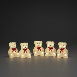 Konstsmide LED Figur, Kunststoff, inkl. Leuchtmittel - transparent