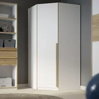 Forte »TOPSELLER! Kleiderschrank, 4 Einlegeböden, Kleiderstange aus Metall«, (Maße: