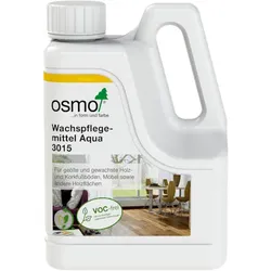 OSMO Wachspflegemittel Aqua zur Pflege von Fußböden und Möbeloberflächen farblos 1 l