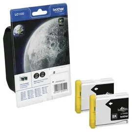 Brother LC-1000BK schwarz 2er Pack