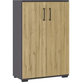 Germania Profi 3.0 Aktenschrank 80 x 40 x 123 cm grau
