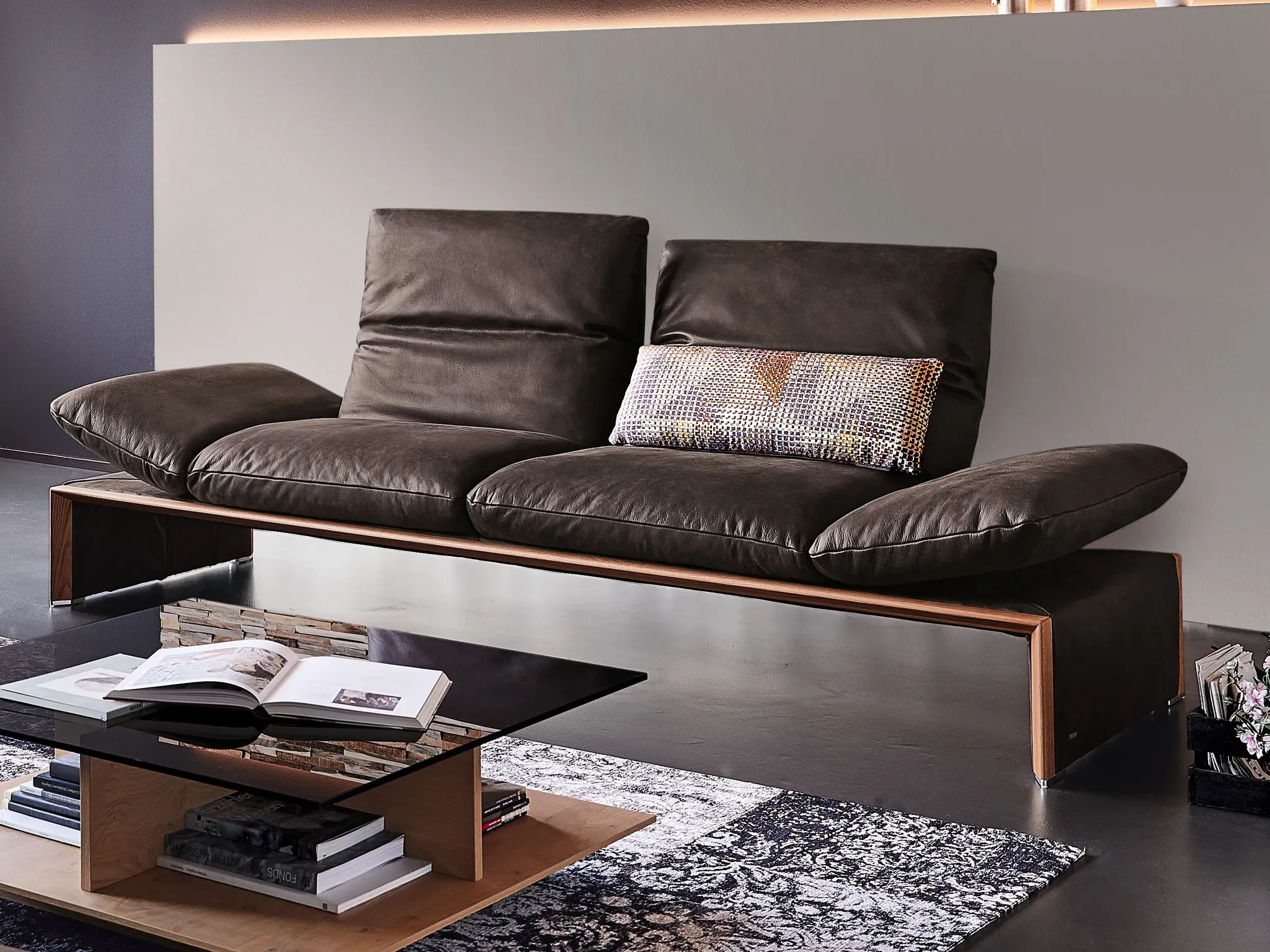 Sofa 2,5 Sitzer KOINOR HARRIET (BHT 236x73x92 cm) - BHT 236x73x92 cm