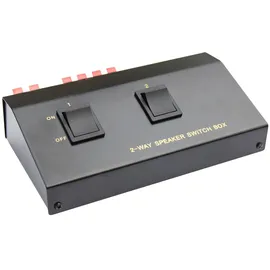 Good Connections Lautsprecher-Umschaltbox 2-fach
