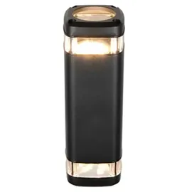 RL Außenwandleuchte Aluminium Kunststoff H 21 cm exkl. 2x GU10 schwarz