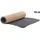 Newgen Medicals Rutschfeste Yoga-Matte aus Kork und Natur-Kautschuk, 183 x 61 x 0,5 cm