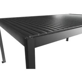 Biohort Pergola 6 m x 3,5 m Quarzgrau-Metallic