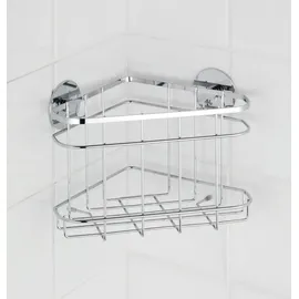 Wenko Eckablage Edelstahl, Turbo-Loc