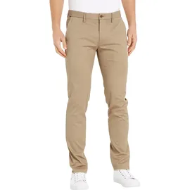 Tommy Hilfiger Core Bleecker 1985 Slim Fit Stretch Chinohose Batique Khaki 32 30