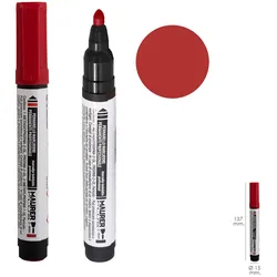 Professioneller Permanent-Marker-Stift Rot