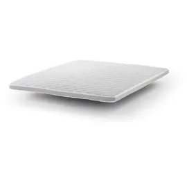 KAWOLA Topper SOLO Sence-ice Karo-Klima 200 x 200 cm weiß