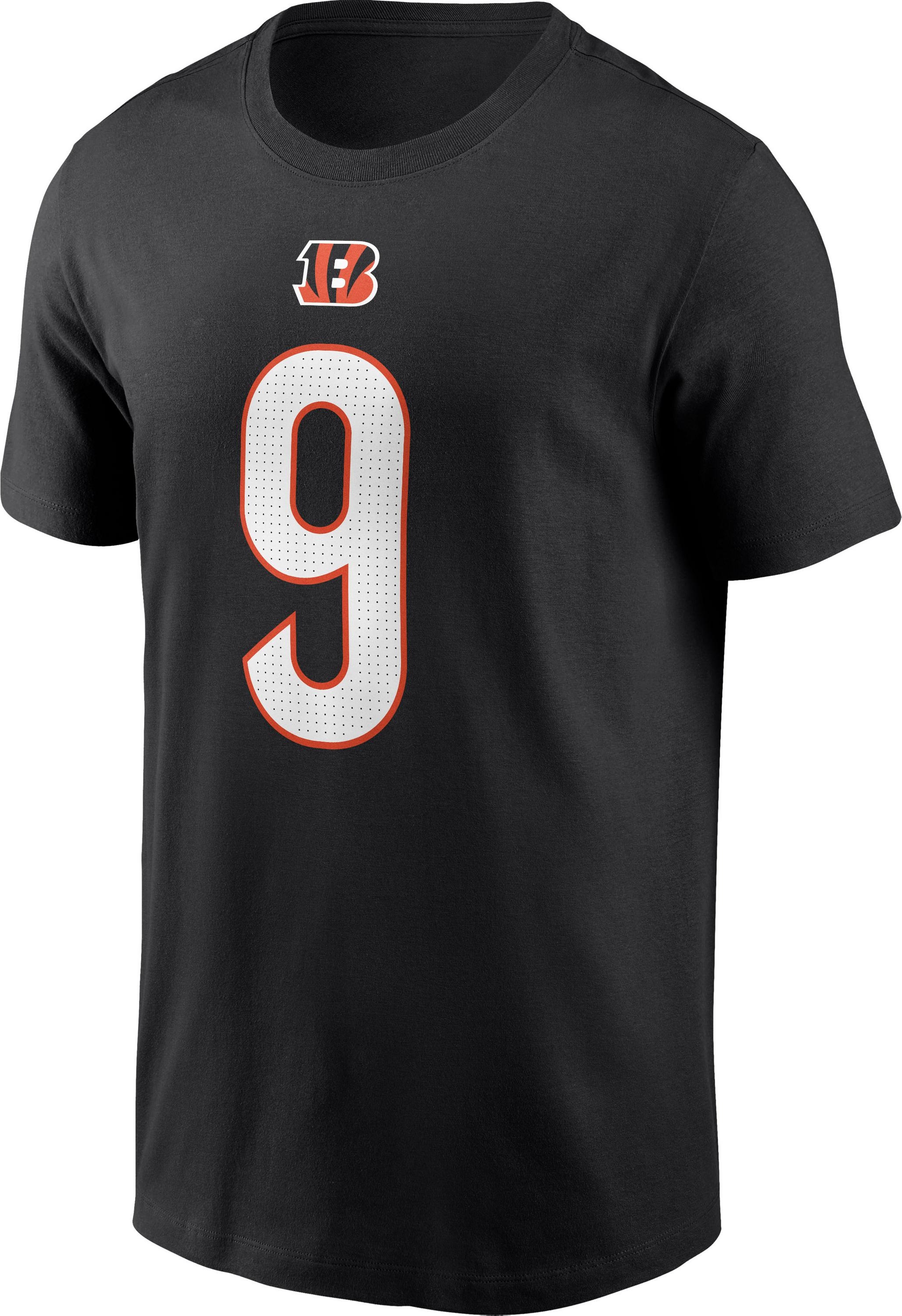 Nike Joe Burrow Cincinnati Bengals T-Shirt Herren in black, Größe M - schwarz