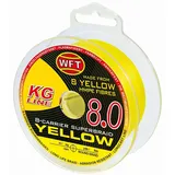 WFT KG 8 gelb 150m - Geflochtene Angelschnur, Durchmesser/Tragkraft:0.18mm / 24kg 0,18 Einheitsfarbe No Size