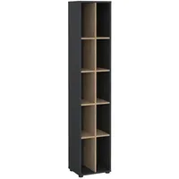 Home Affaire Aktenregal 40,8 x 34,3 x 204,7 cm Grau