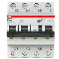 ABB FI/LS-Schalter 6kA, 3P+N, Typ A, B 20, 3