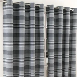 Homescapes Ösenvorhang Morocco blickdicht 2er-Set, 137/137 cm