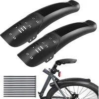 Luxuskollektion MEGHNA Fahrrad Schutzblech-Set Vorne Hinten Universal MTB Rennrad