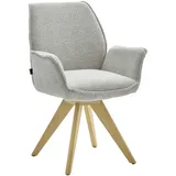 Musterring Stuhl Tiama Stoff Beige Champagner