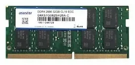 Asustor AS-32GD4 32GB DDR4 SODIMM RAM Module