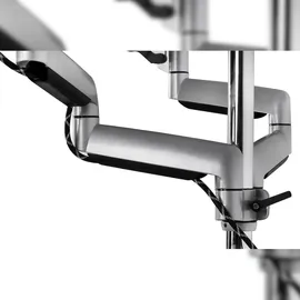 Icy Box IB-MS505-TI Monitorständer mit Tischhalter.