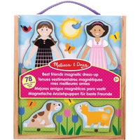 Melissa & Doug Best Friends Magnetic Dress Up , Pretend Play , Magnetic Pretend Play Set , 3+ , Gift for Boy or Girl