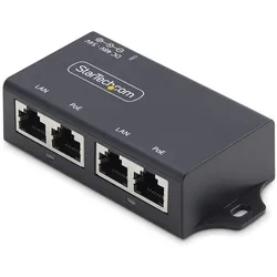 StarTech.com 2-Port Gigabit PoE+ Injector, PoE/PoE+ (802.3af/802.3at)