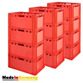 TSGPS E3 Fleischkiste 60 x 40 cm 12-tlg. rot