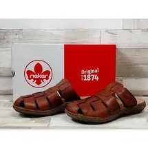 Rieker Pantoletten in Braun 41 EU