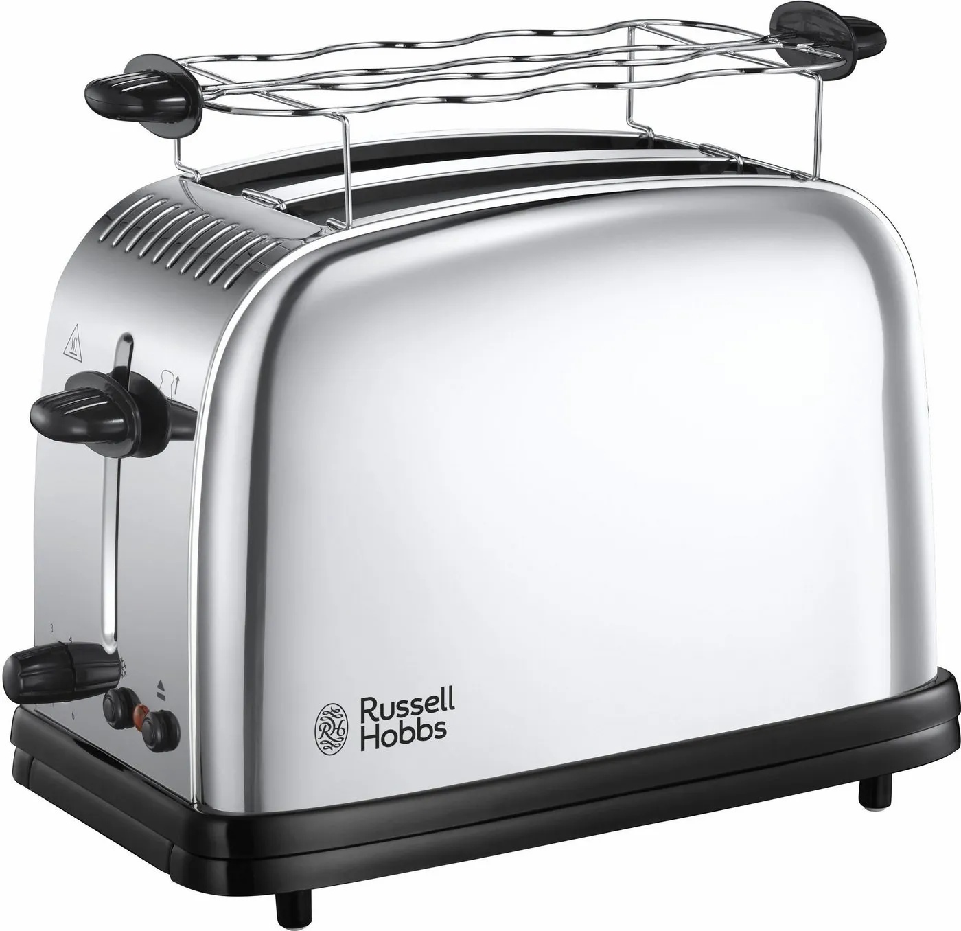RUSSELL HOBBS Toaster Victory Chester 23310-56 Edelstahl 1670 W Schnell-Toast, für 2 Scheiben, 1670 W