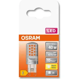 Osram LED-Kapsel-Sockel G9 4058075432390 4,2 W 470 lm warmweiß 1 St.