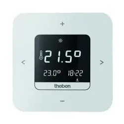 Theben 8120200 Digital-Uhrenthermostat, Wochenprogramm, Netzversion, App-Bedienung möglich RAMSES 812 top3