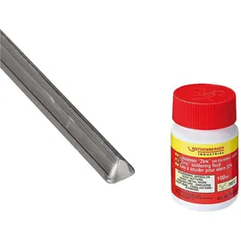 Rothenberger Industrial Set Stangenlötzinn 50 g mit Lötwasser 100 ml - 1500004953