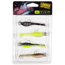 Fox Rage Mini Fry Mixed Loaded 7cm 5g - 4 Gummifische, Gummiköder zum Raubfischangeln, Softbaits