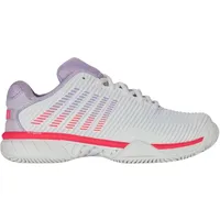 K-Swiss Damen Hypercourt Express 2 Tennis Shoe, WHT/ORCHDPTL/NBLZ, 38