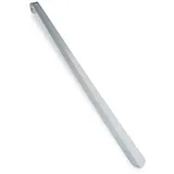 Relaxdays 2 x Schuhlöffel, 70 cm Silber