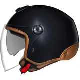 NEXX Y.10 Sunny Jetmhelm (Black,L (59/60))