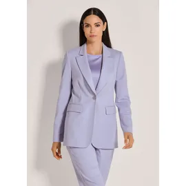 Madeleine Blazer Langer Jersey-Blazer Lila 34