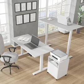petits-meubles Schreibtisch Bimotion Weiß