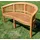 ASS Altenburger Bananenbank 161 x 63 x 85 cm Braun